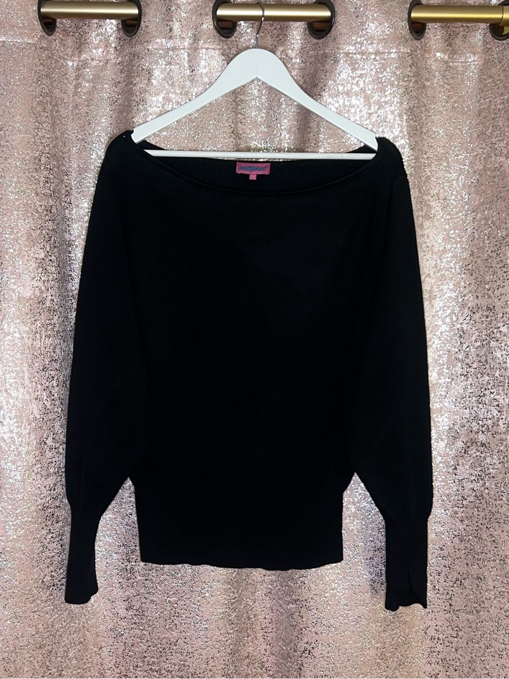 Edikted Black Cozy Knit Sweater
